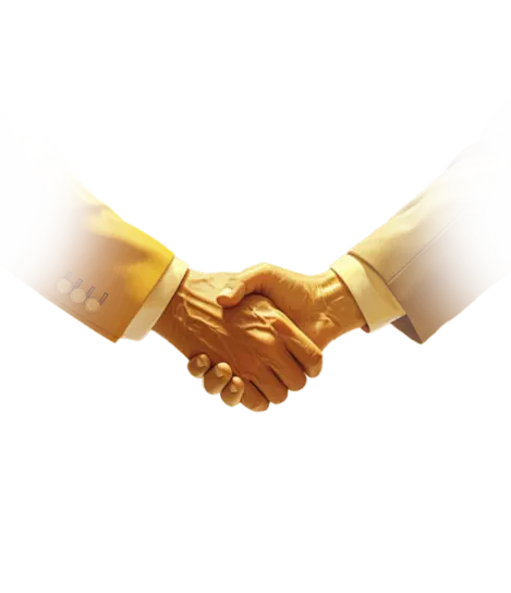 Illustration of a handshake